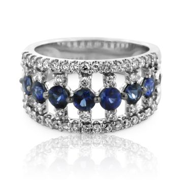 sapphire-diamond-white-gold-ring