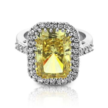 lemon-quartz-and-diamond-halo-ring-white-gold