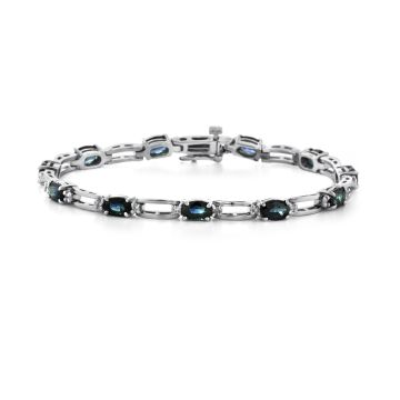 oval-sapphire-diamond-white-gold-bracelet