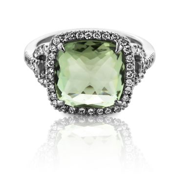 green-amethyst-and-diamond-ring-white-gold
