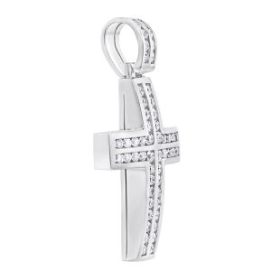 men's-two-row-diamond-cross-pendant-white-gold