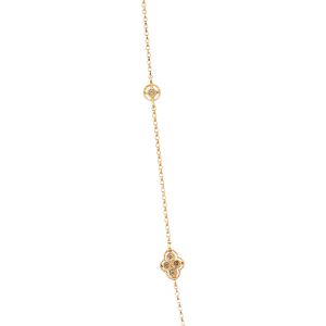 Clover Diamond by the Yard Necklace in 14K Yellow Gold (0.86ct)